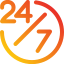 24*7 Availablity
